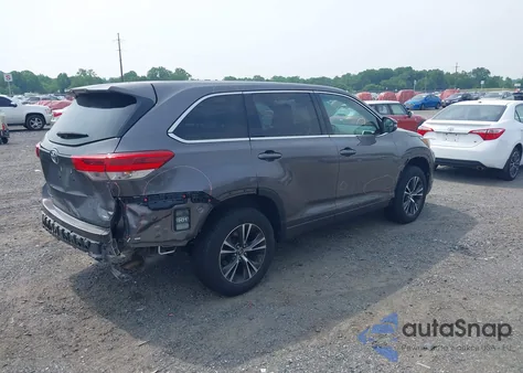 2018 Toyota Highlander Le from USA, damaged, VIN 5TDBZRFH3JS841728